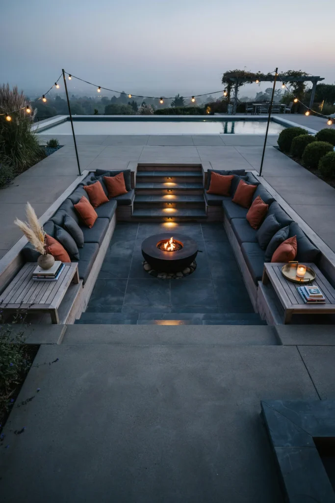 Sunken Lounge Section