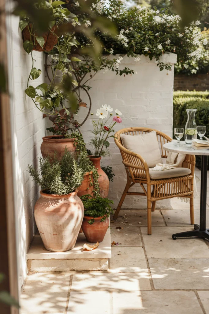 Add Potted Plants as Decorations