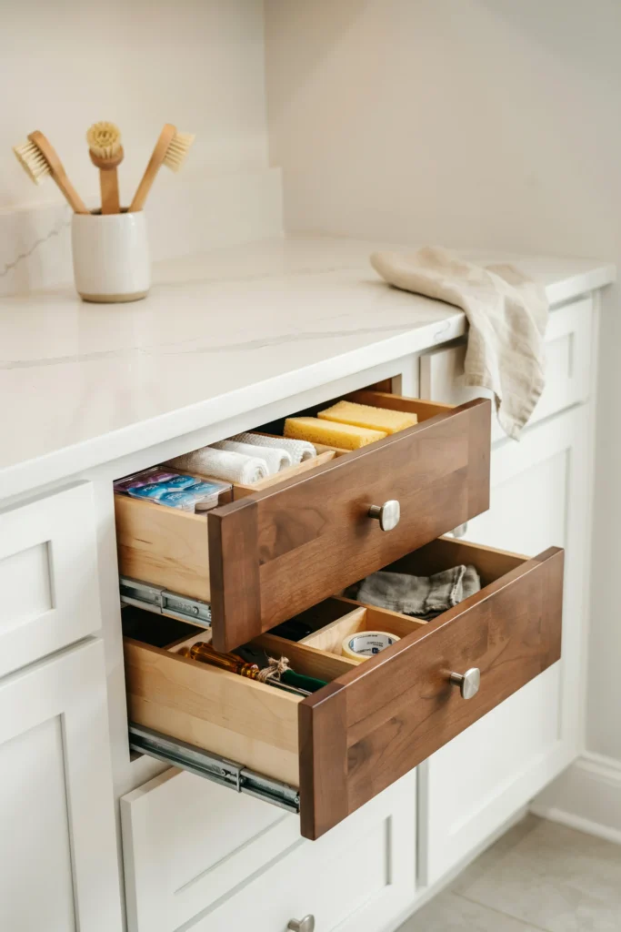 Pull-Out Drawer Systems Under the Counter