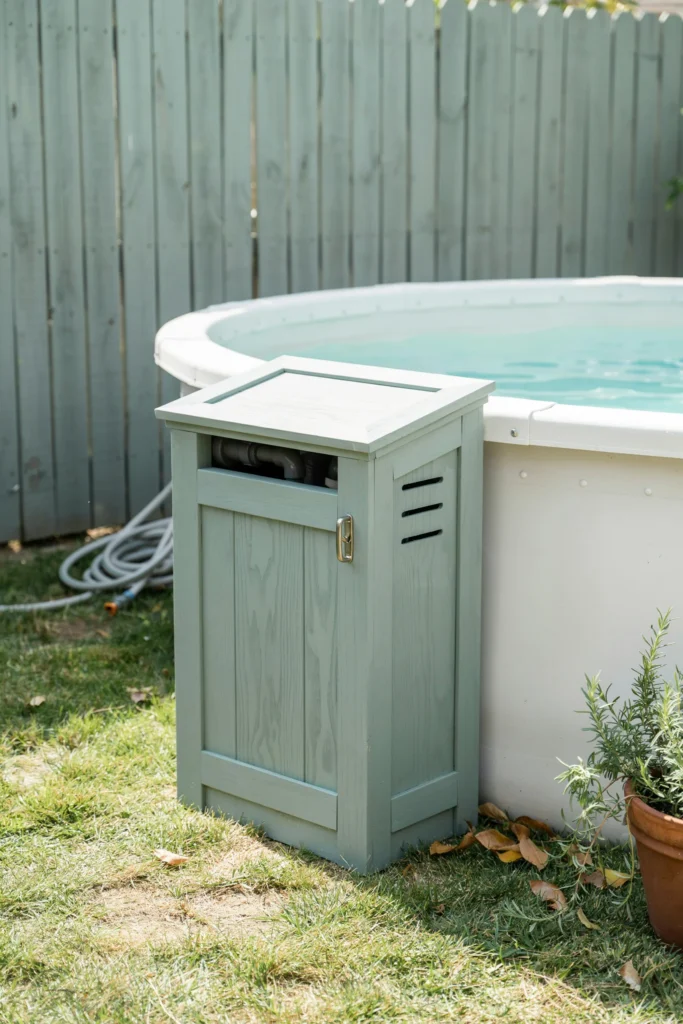Add a Simple Pump House Cover