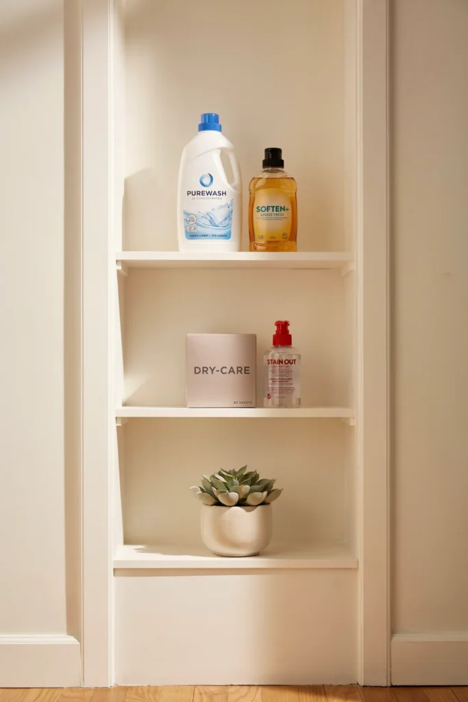 Recessed Shelving Between Wall Studs