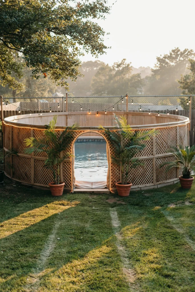 Reed/Bamboo Tiki Fencing