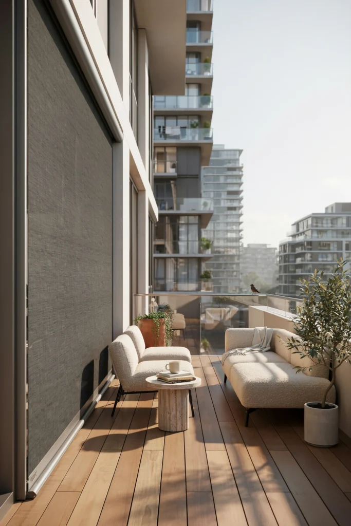 Retractable Privacy Screens