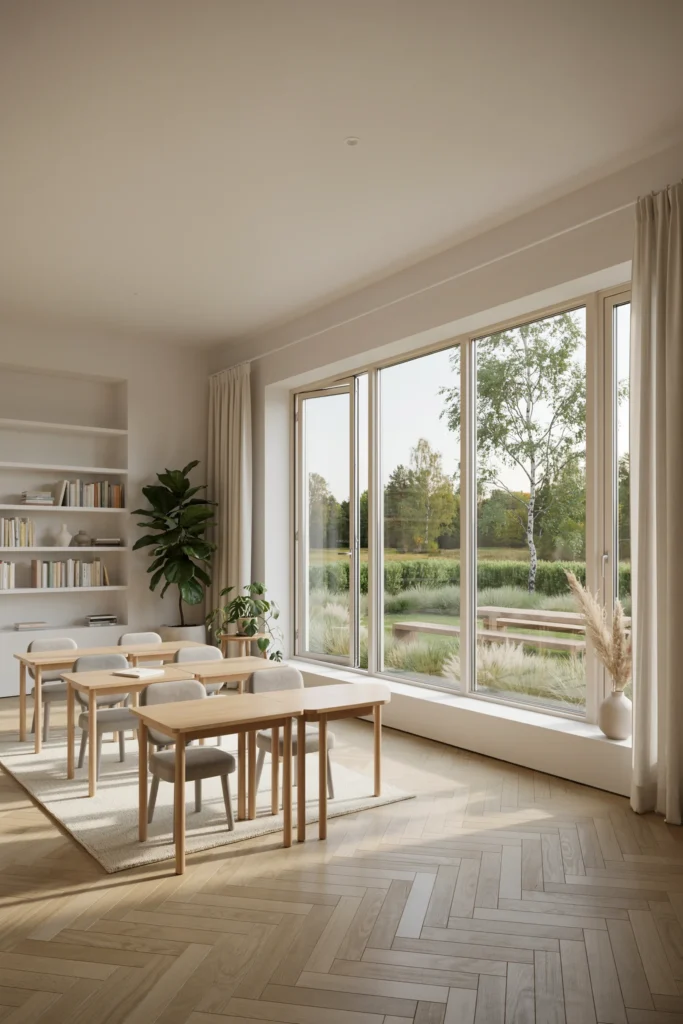 Scandinavian Minimal Classroom