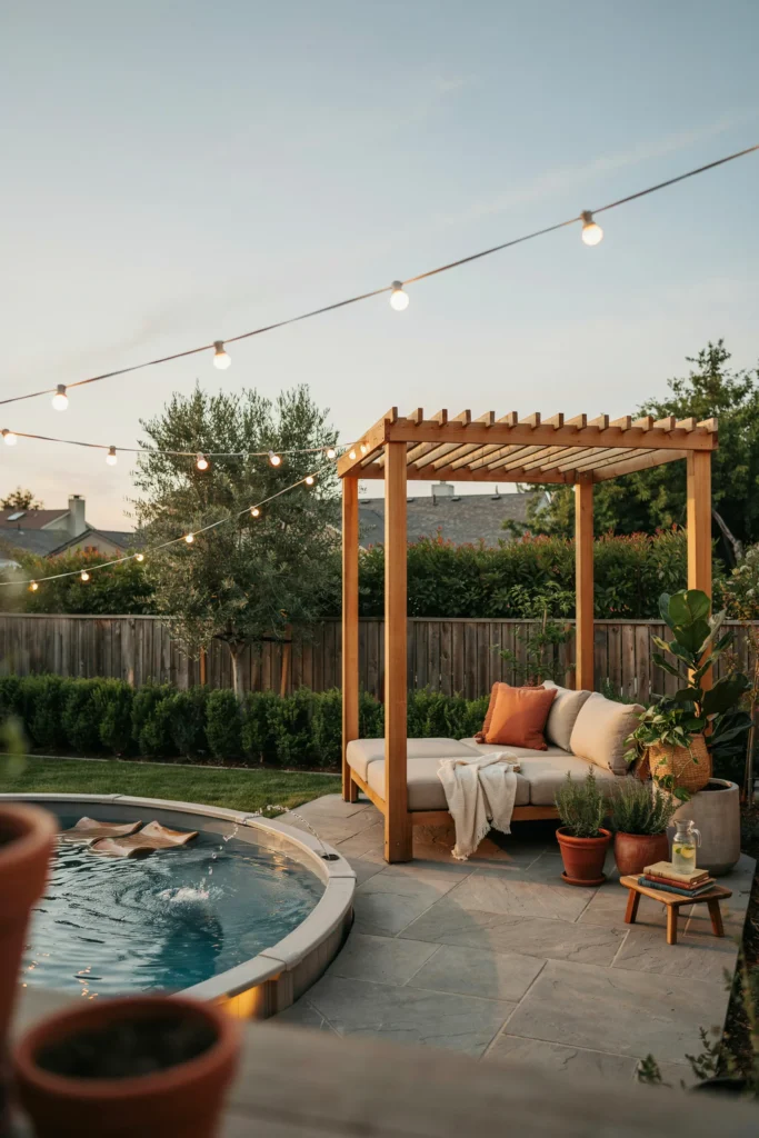 Build a Small Pergola Nearby