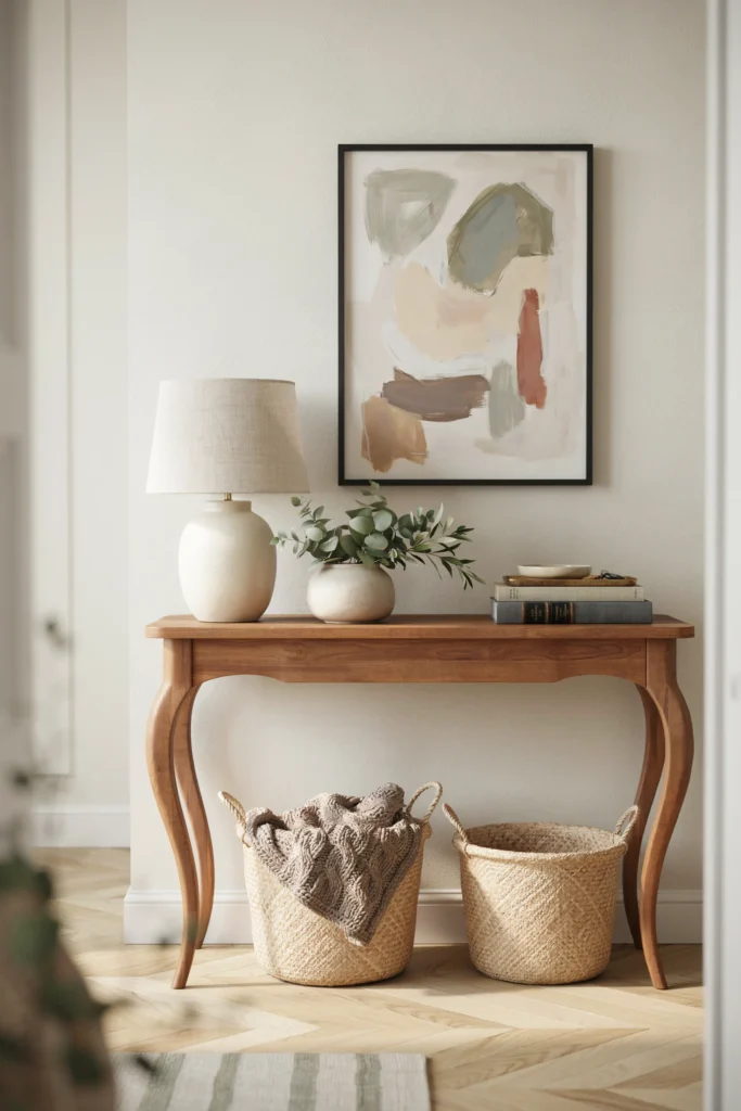 Add a Stylish Console Table