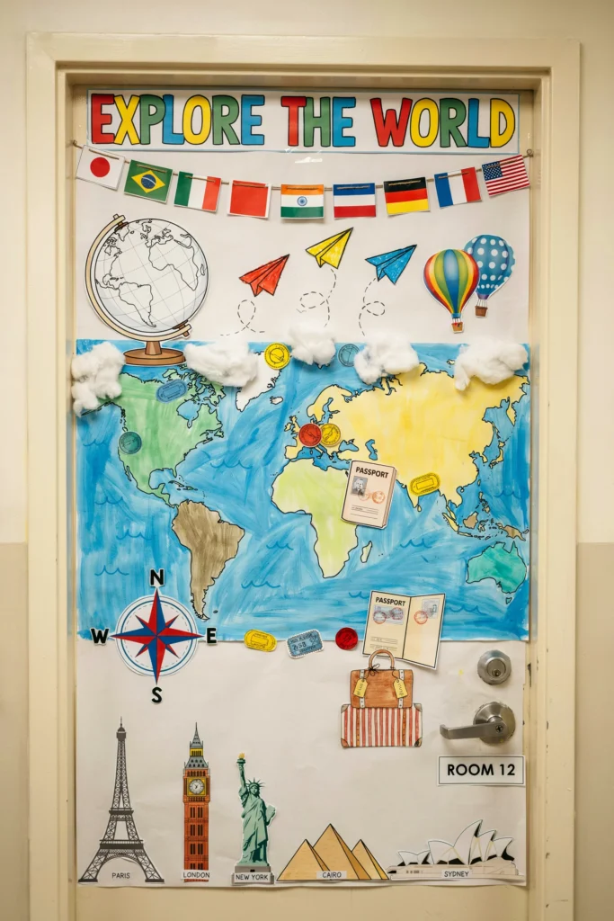 Travel Around the World Theme
