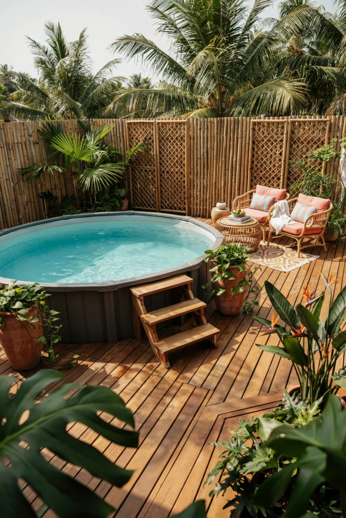 Tropical-Inspired Deck