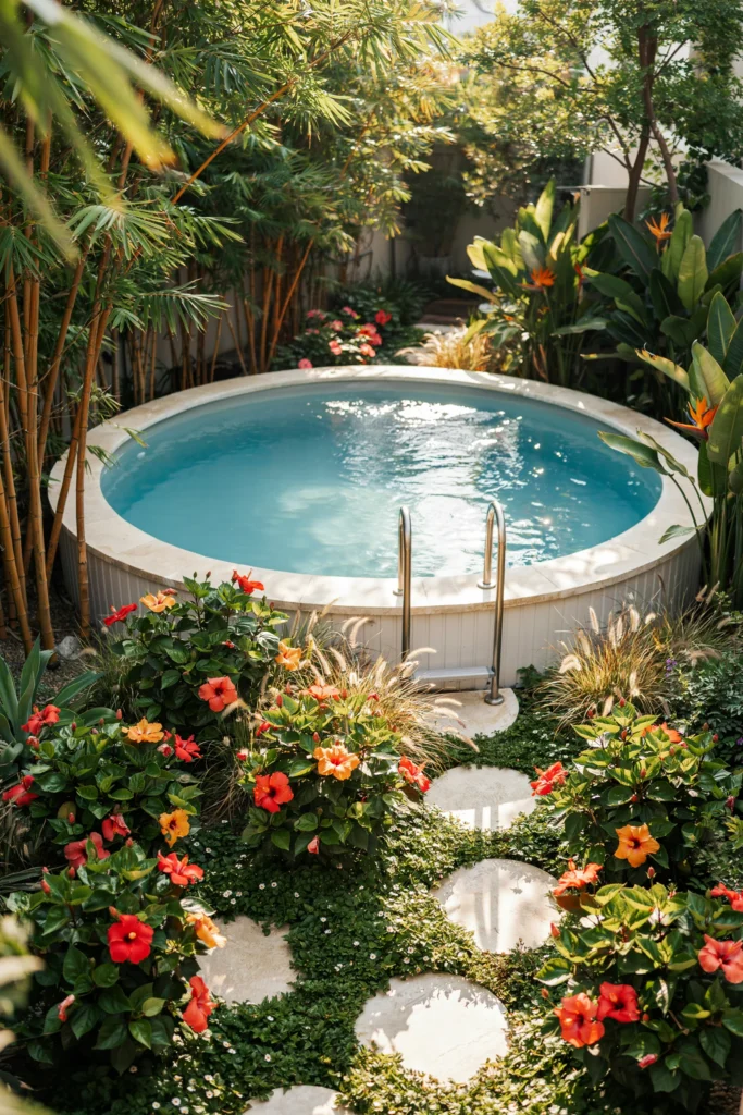 Surround the Pool With Tropical Landscaping
