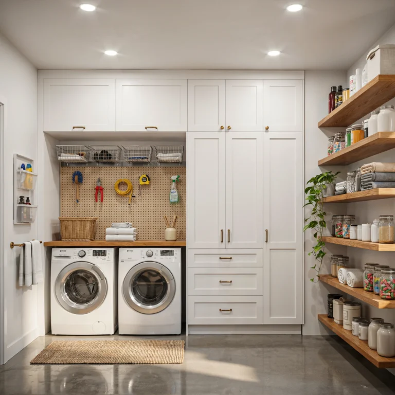 12 Utility Room Designs That Maximize Storage in Small Spaces