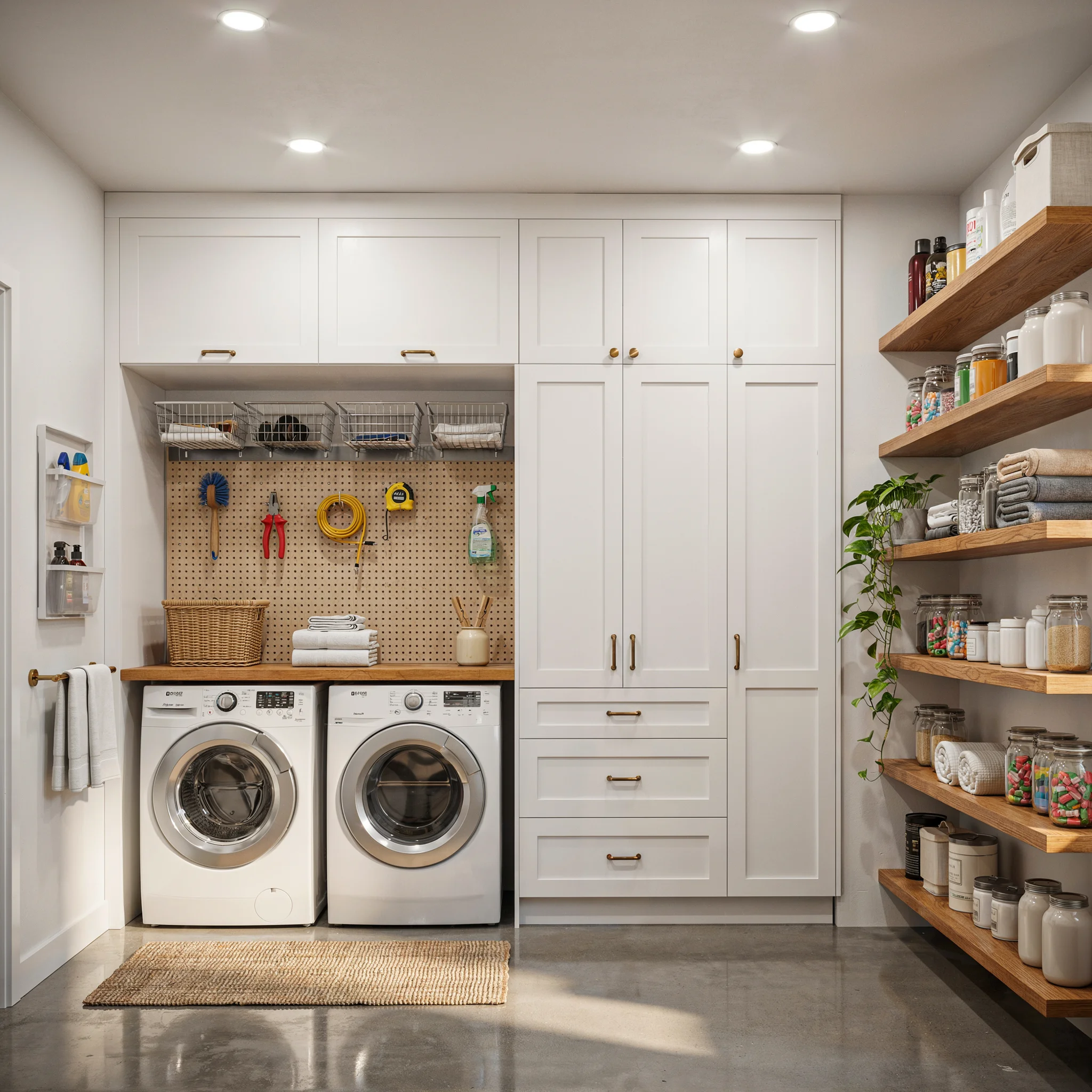 12 Utility Room Designs That Maximize Storage in Small Spaces