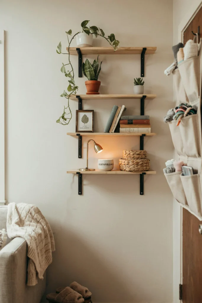 Use Vertical Space with Shelving