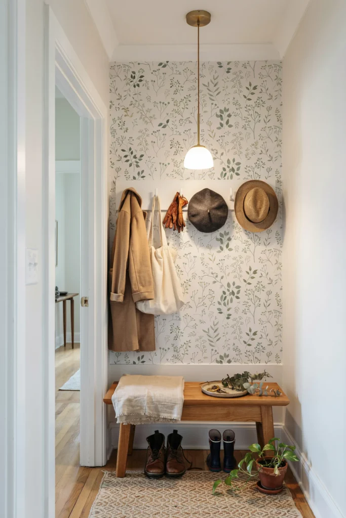 Use Wallpaper on One Accent Wall