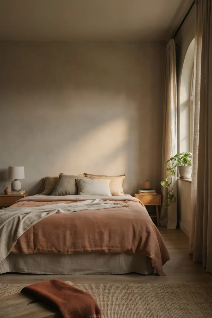 Start With a Warm Earth-Toned Color Palette