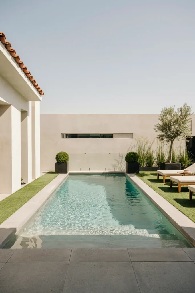 Use Artificial Turf Around the Pool