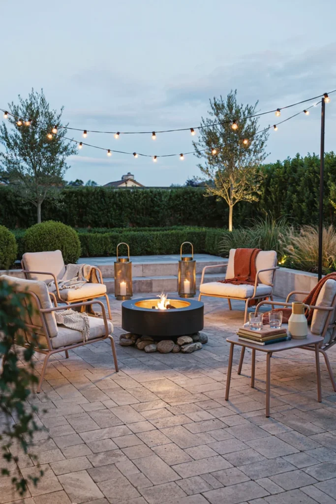 Add a Compact Fire Pit