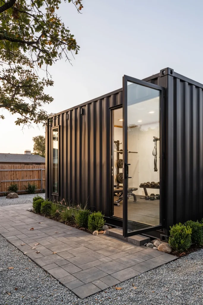 Container Gym Conversion