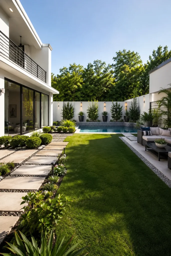 Corner Pool Design