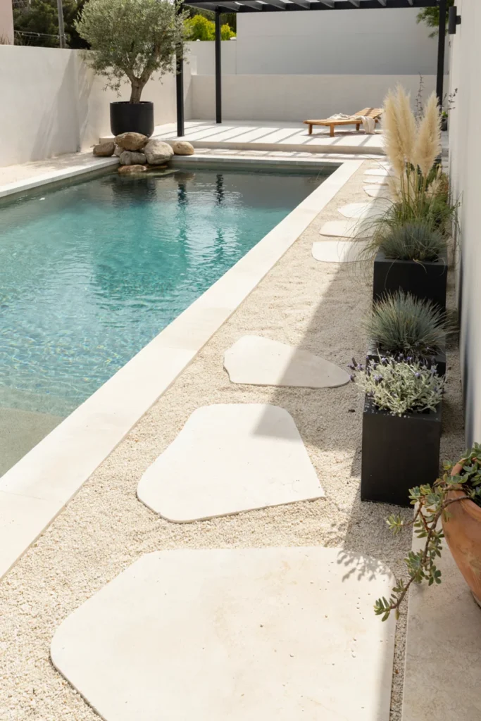 Decorative Rock Landscaping Instead of Grass