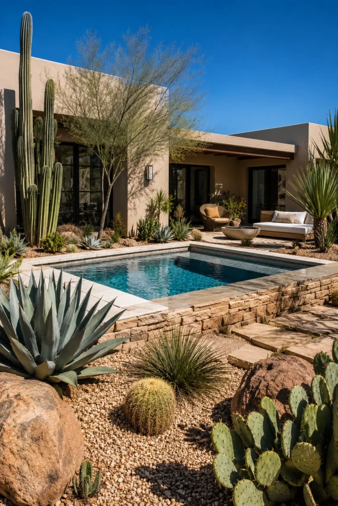 Desert-Inspired Spool Pool