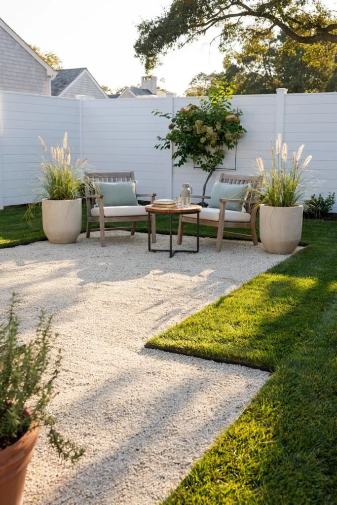 Create a DIY Gravel Patio