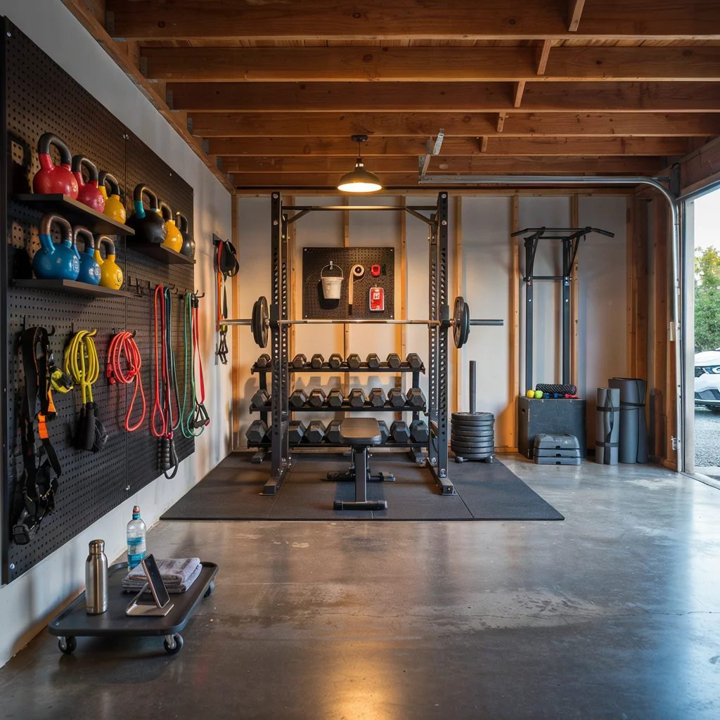15 Garage Gym Storage Ideas That Maximize Small Spaces