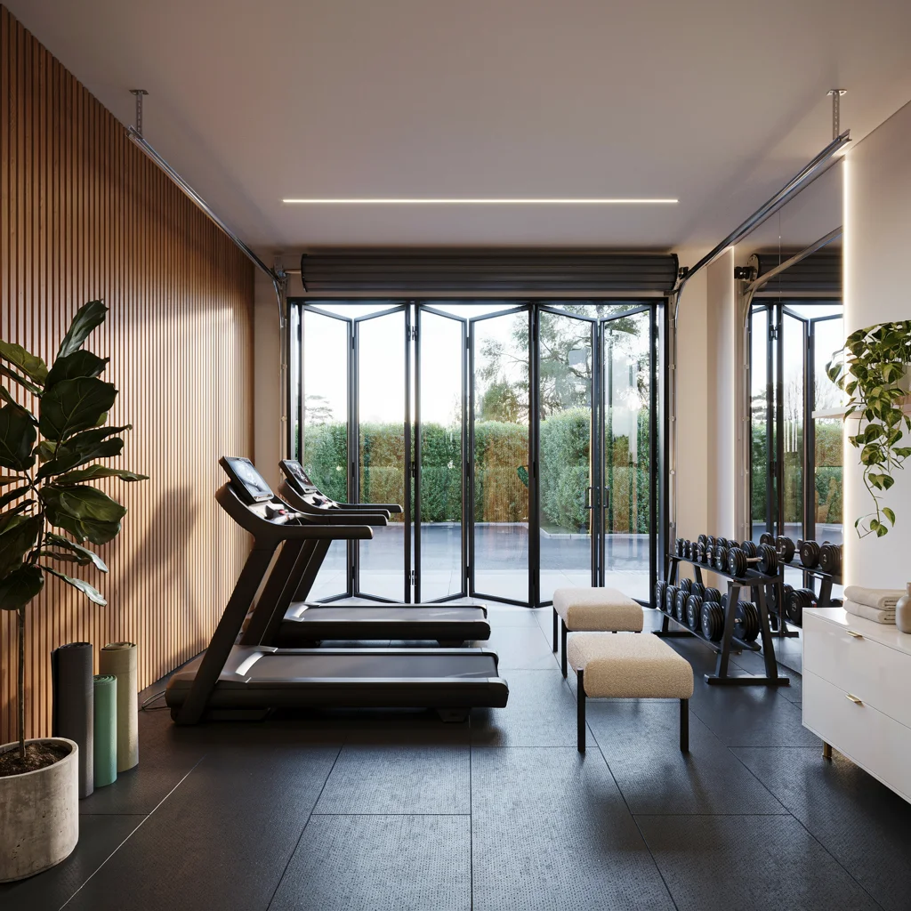 15 Stylish Garage-to-Gym Conversions That Feel Like Boutique Studios