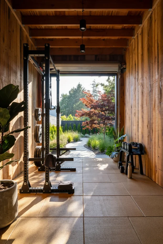 Glass Garage-Style Doors for an Open-Air Studio Feel