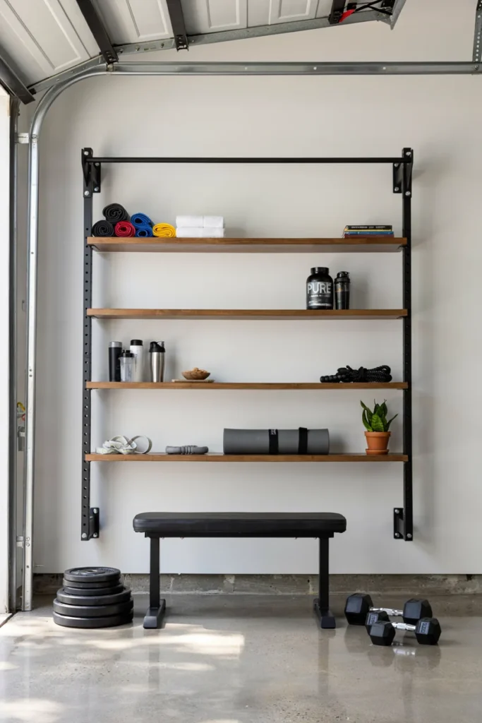 Install Heavy-Duty Wall-Mounted Shelves