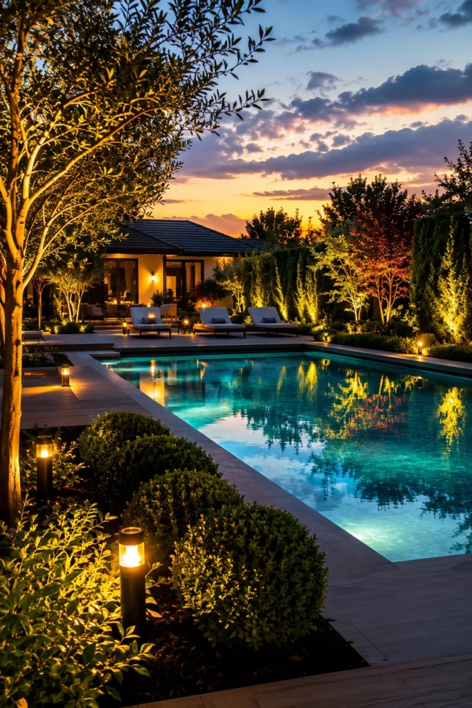 Install Landscape Lighting for Evening Ambiance