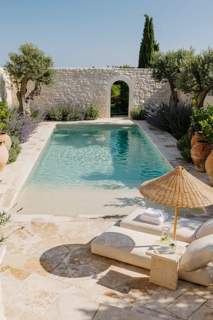 Create a Mediterranean-Inspired Pool Garden