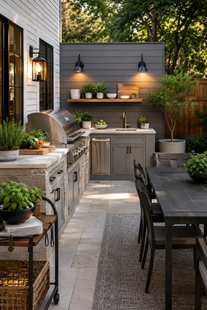 Create a Mini Outdoor Kitchen