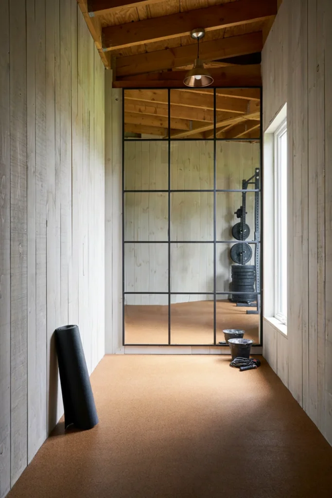 Mirrored Wall for Depth and Studio Authenticity