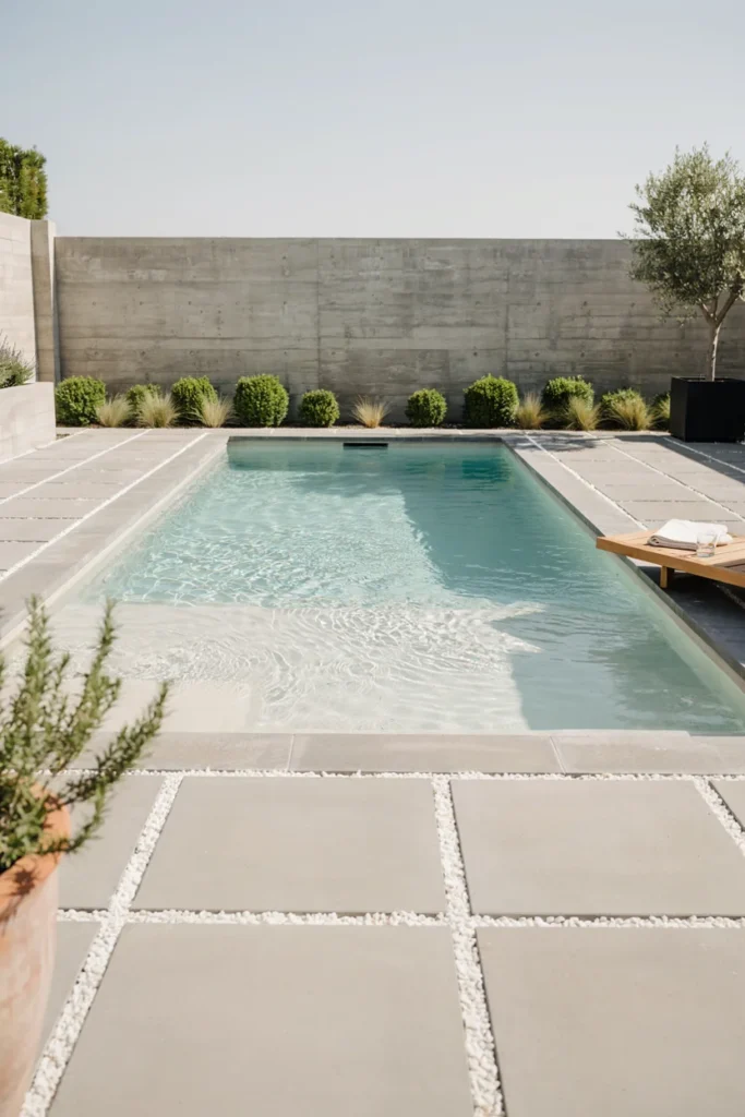 Lay Modern Pavers With Decorative Gravel