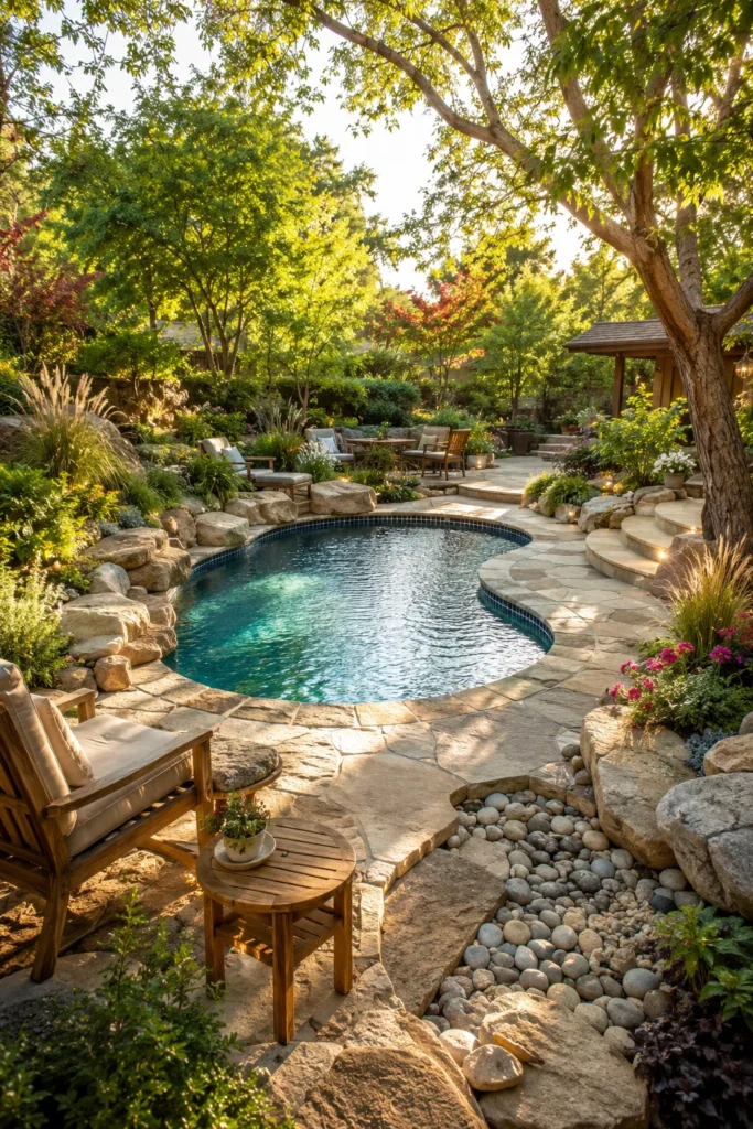 Natural Stone Spool Retreat