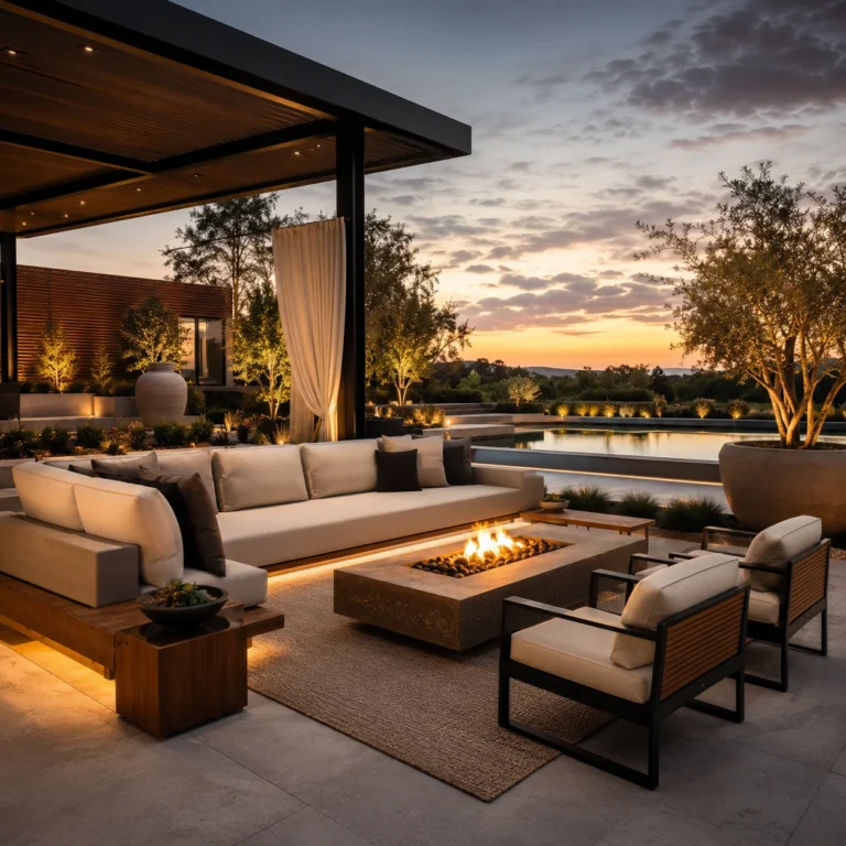 20 Outdoor Lounge Area Ideas with a Modern Luxury Feel