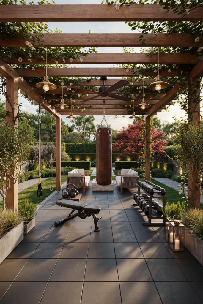Pergola Gym Space