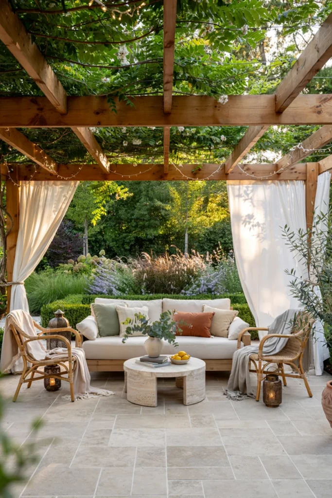 Add a Pergola for Shade and Style