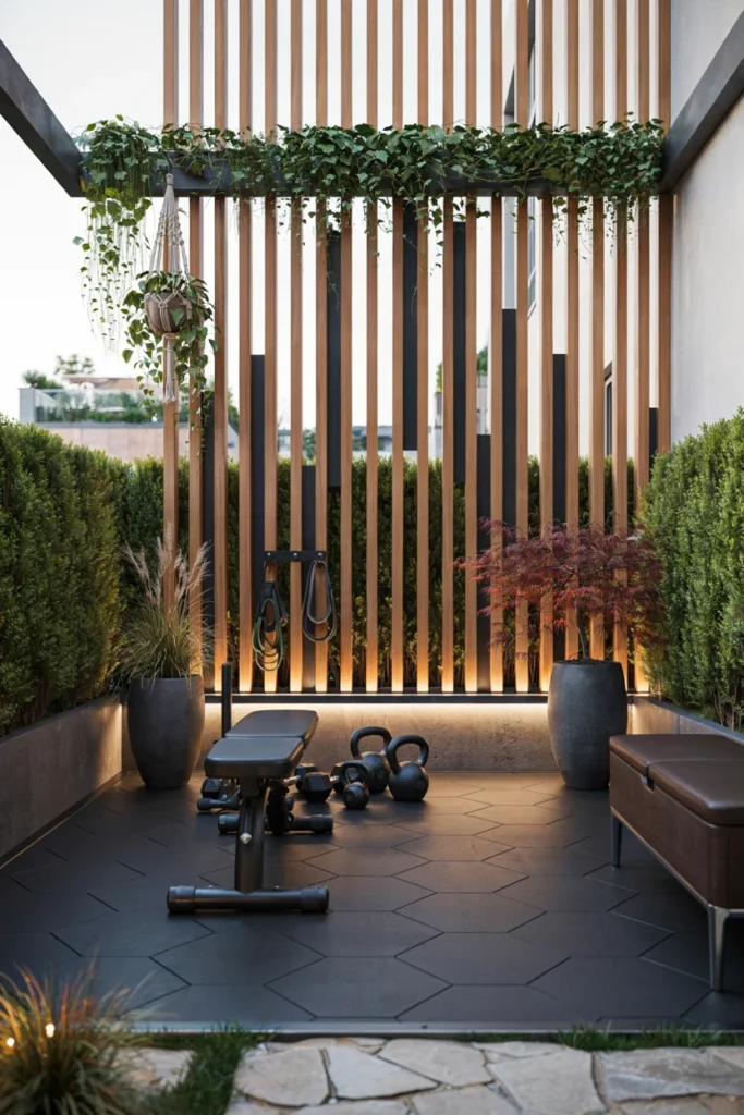 Privacy Screen Gym