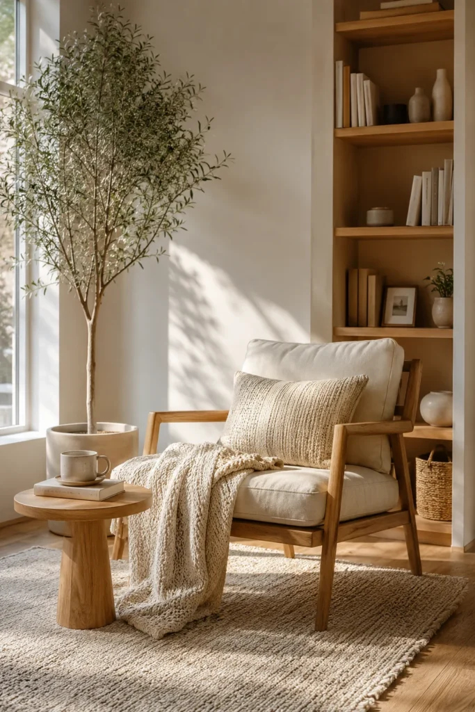 Scandinavian Minimalist Nook