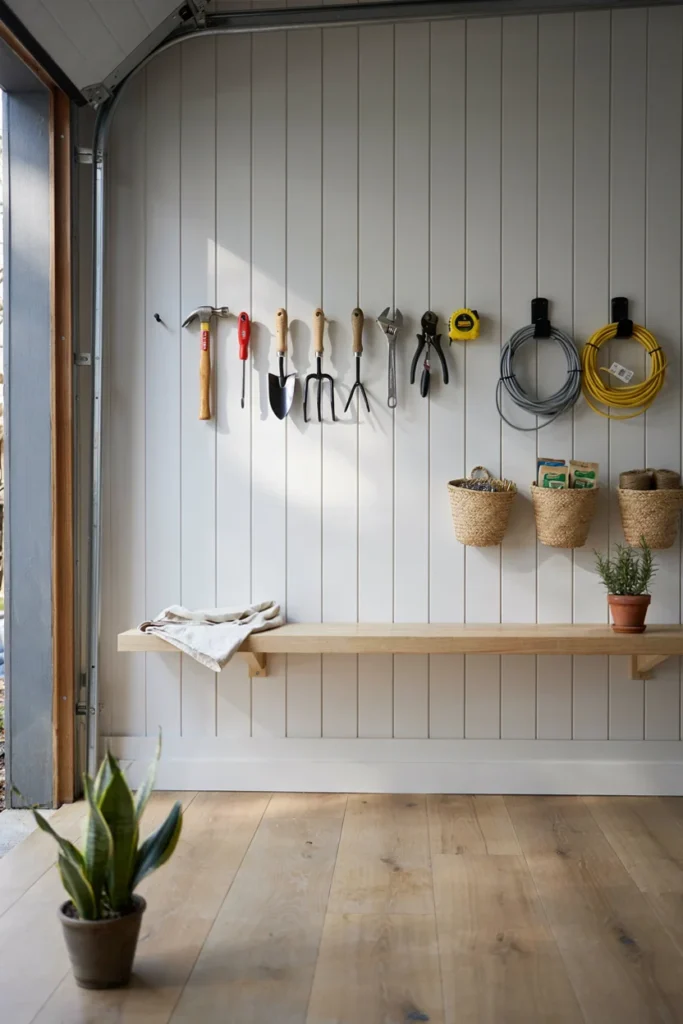 Create Clean Wall Storage with Slatwall Panels