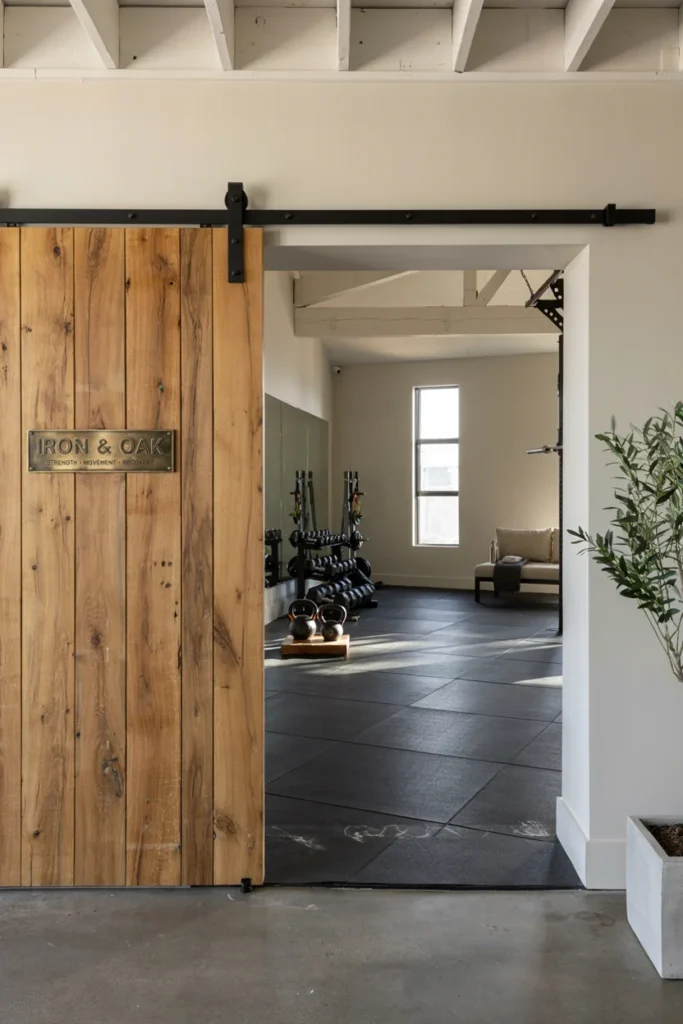 Add a Sliding Barn Door