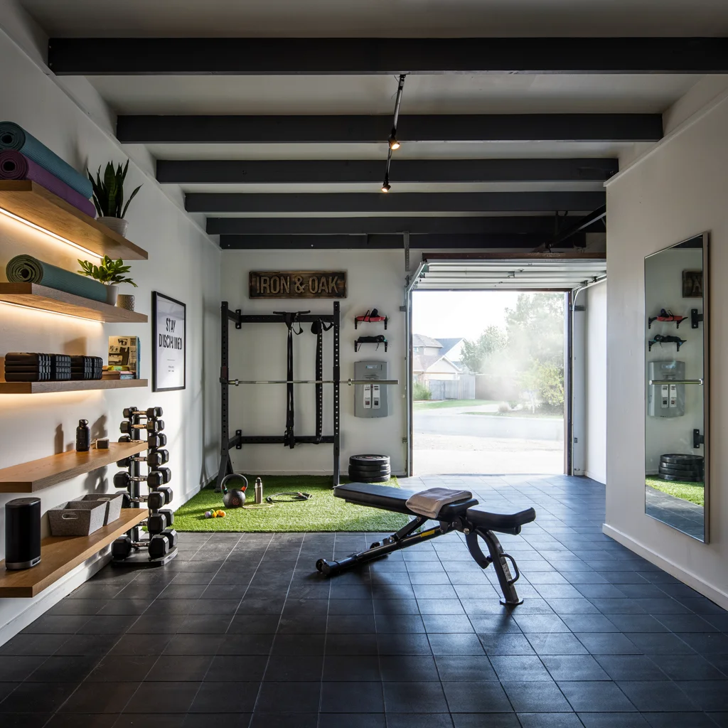 20 Small Garage Gym Ideas That Feel Like a Boutique Studio
