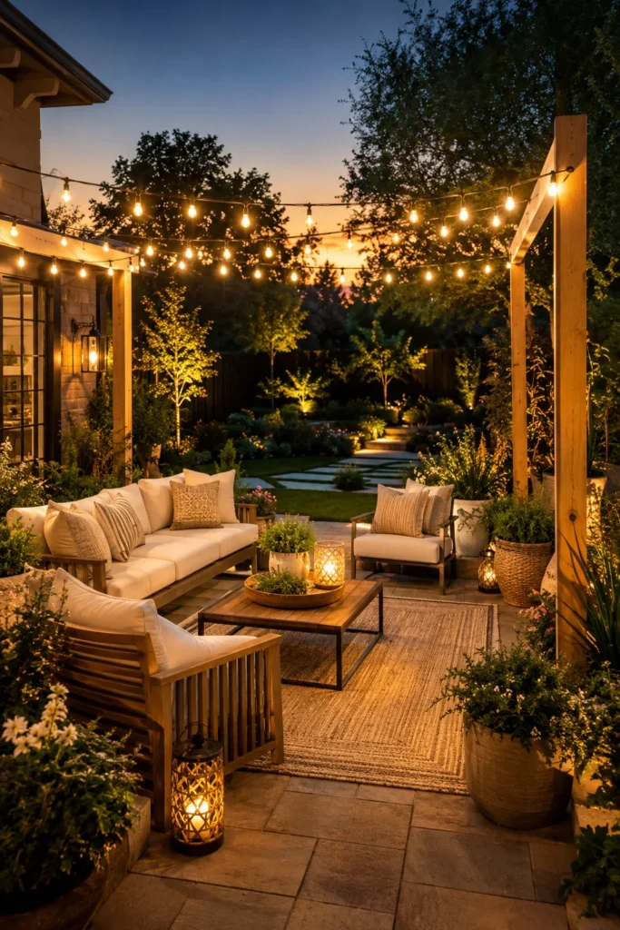 Add String Lights for Instant Ambiance