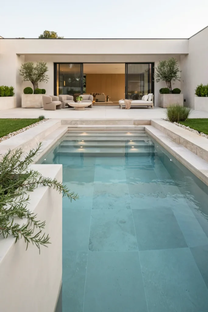 Sunken Spool Pool Design