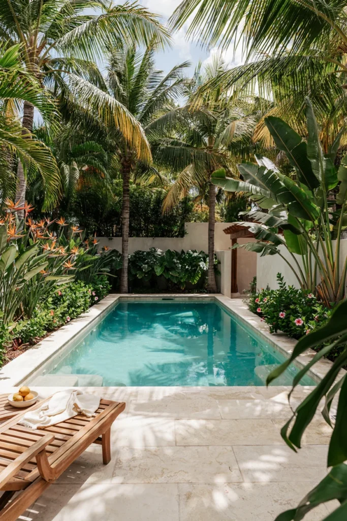Add Tropical Plants for a Resort Feel