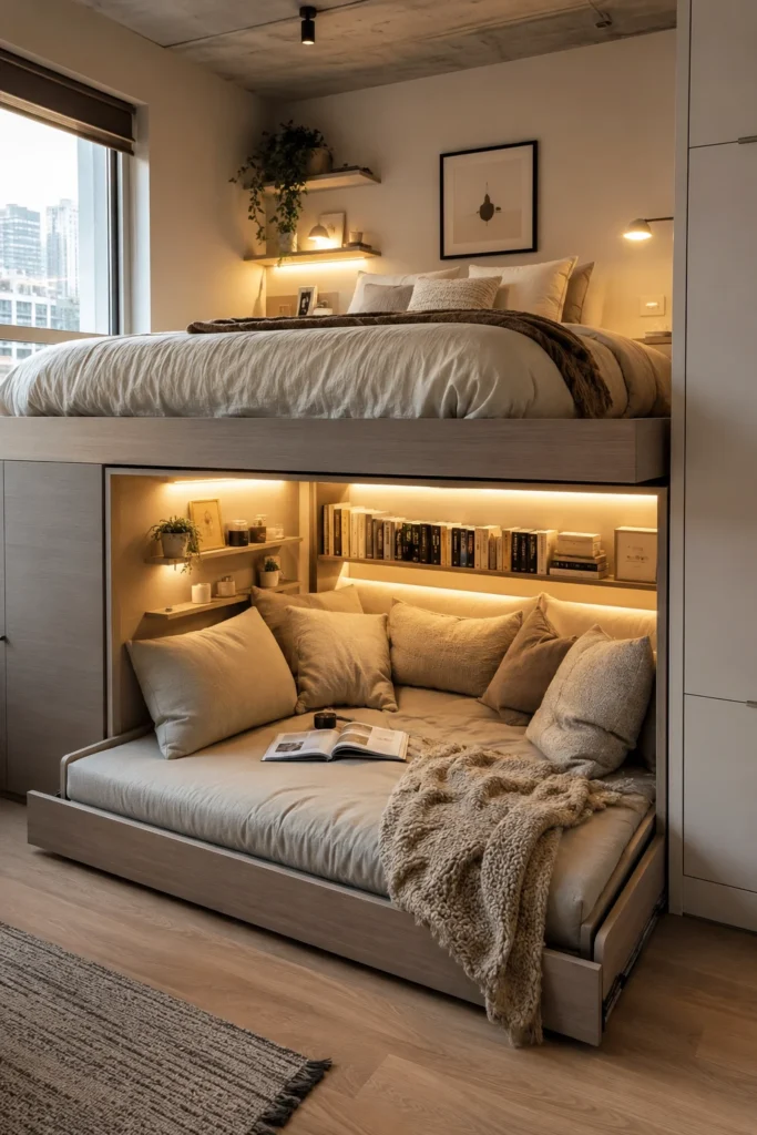 Under-Bed Pull-Out Nook