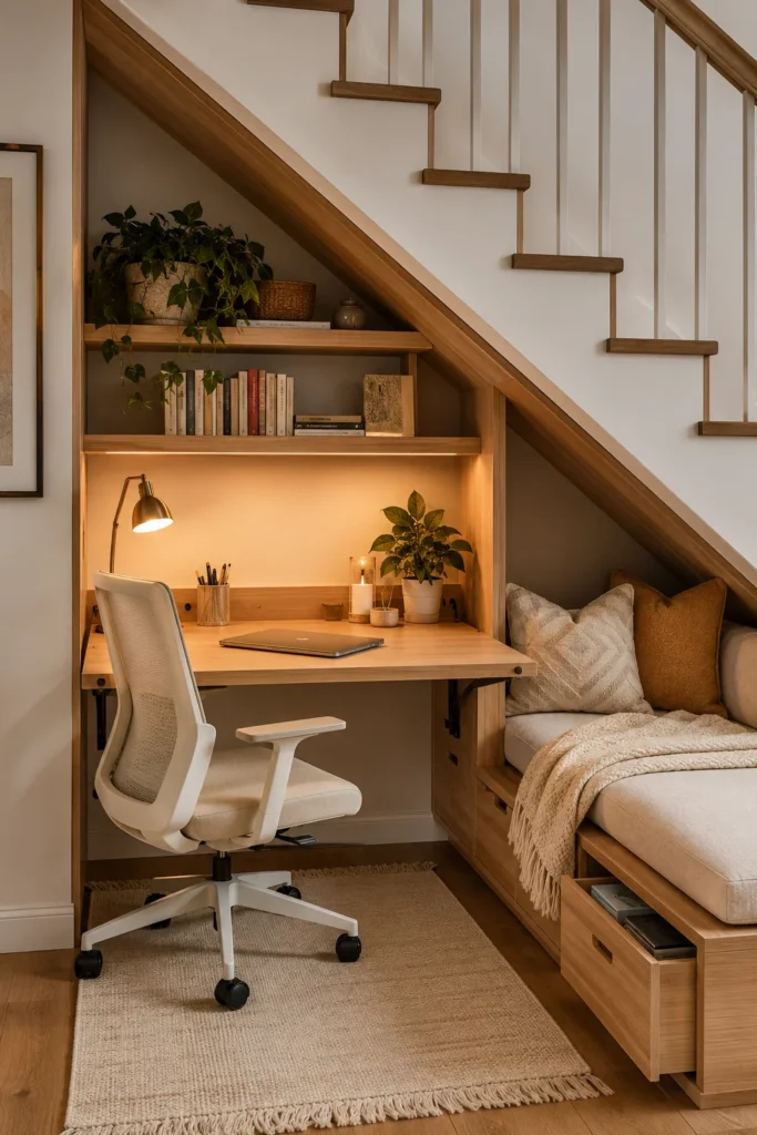 Convertible Workspace + Reading Nook