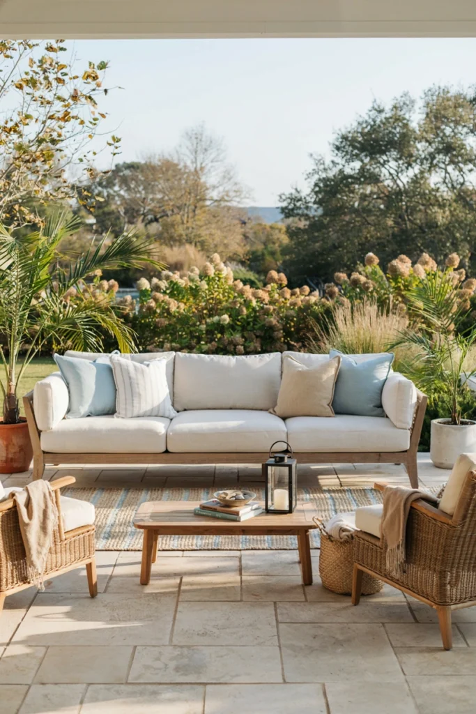 Add a Coastal Outdoor Sofa