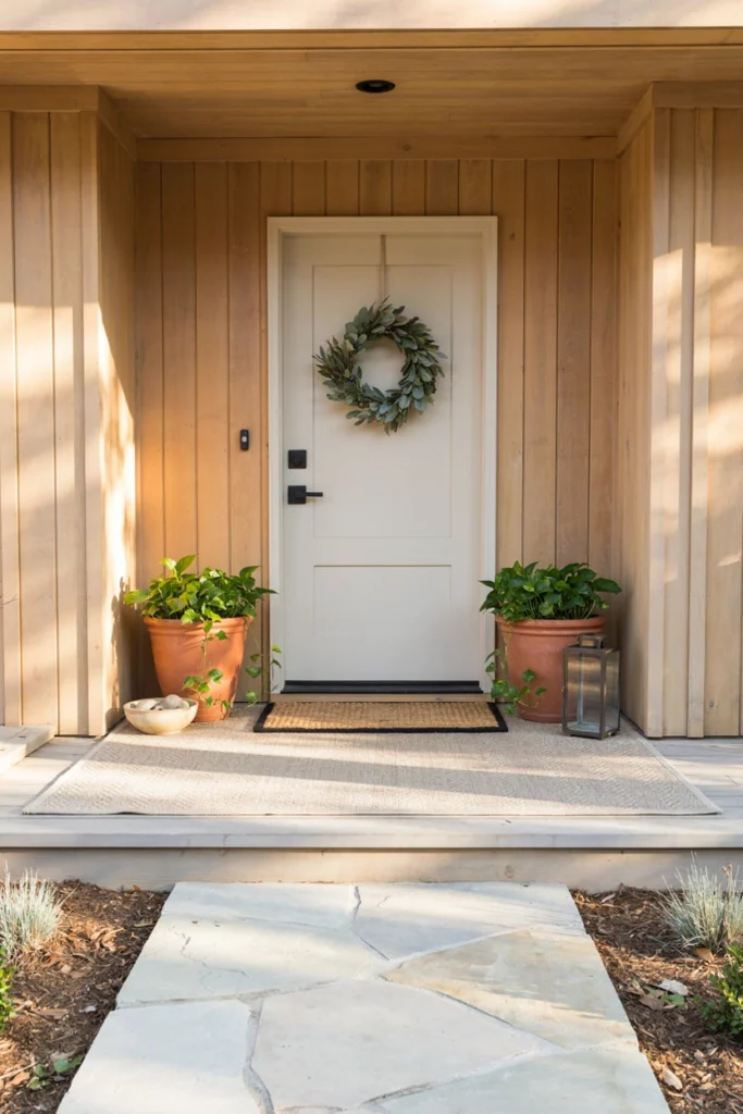 Layer Your Entryway Rugs